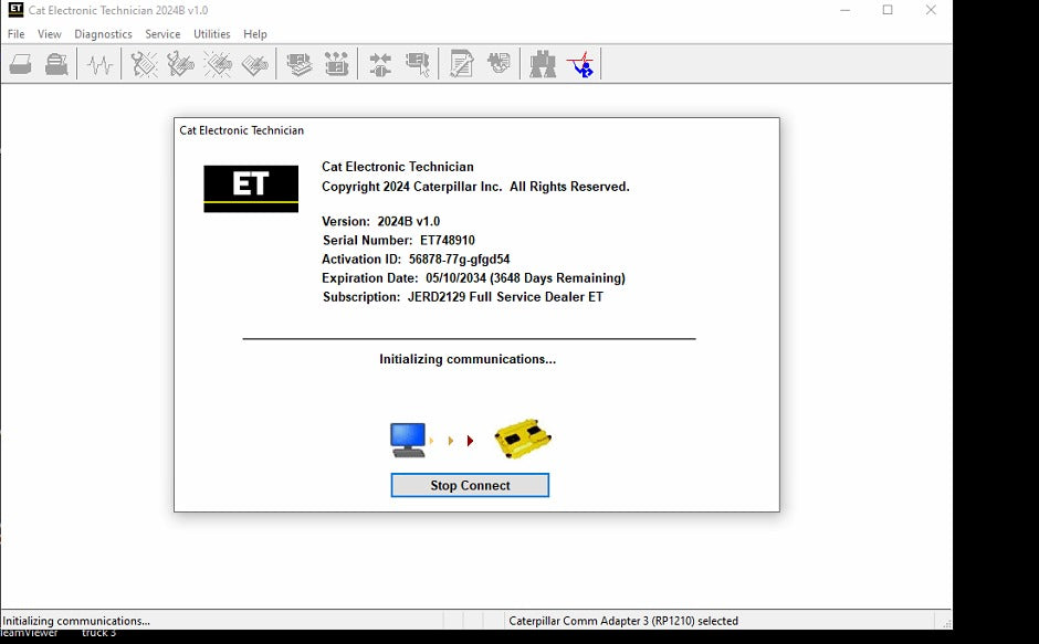 CAT ET 2025B FULL SERVICE DEALER + FACTORY PASSWORD + FLASH FILES