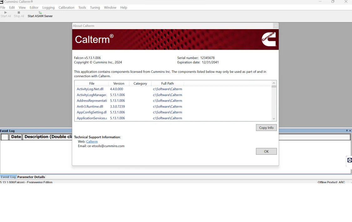 CUMMINS CALTERM 5.16 PRO 2024