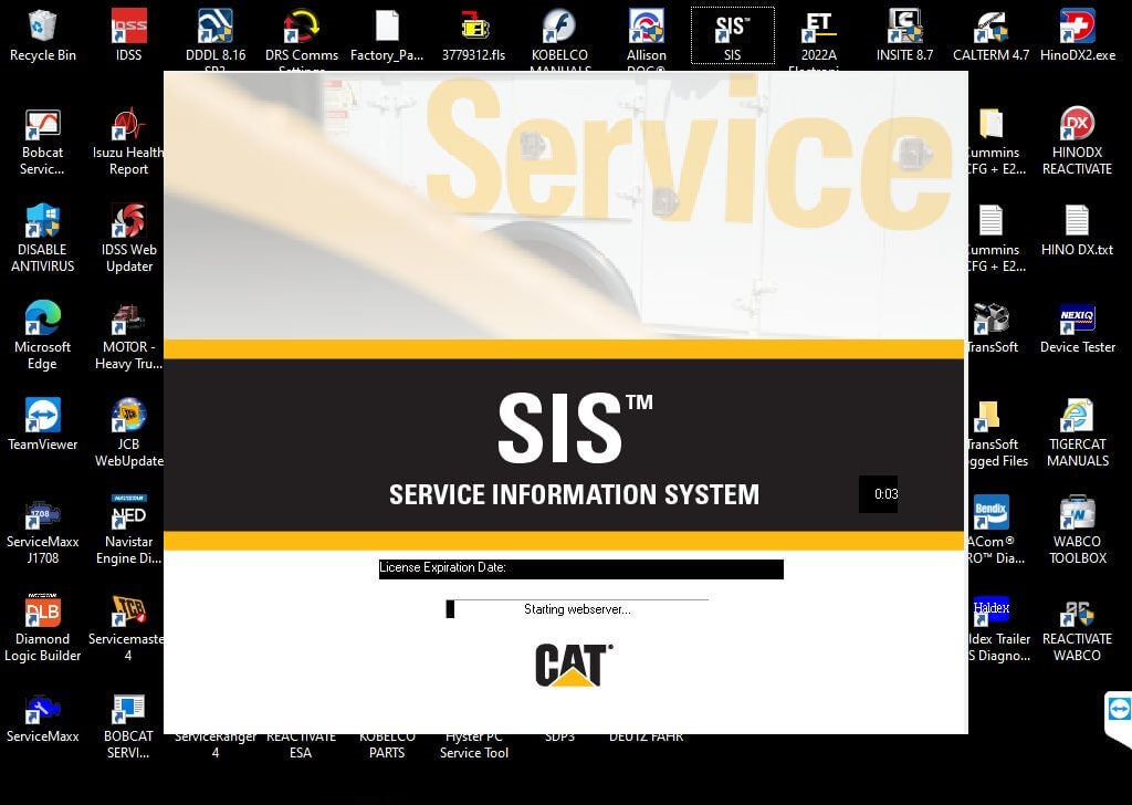 CATERPILLAR SIS 10.2021 + CAT ET 2025B + FLASH FILES 2022 7DVD +TRIM FILES + FACTORY PASSWORD + CBT + SERVICE REPORT+ CHECKSUM CALCULATOR
