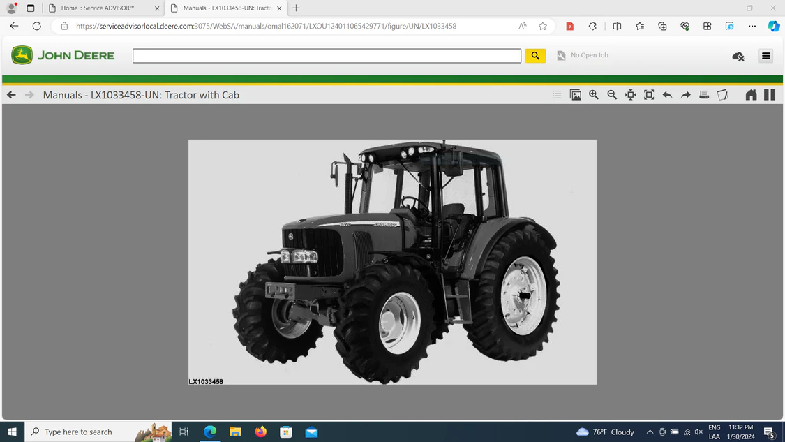 John Deere Service Advisor 5.3.2 Agriculture Construction Forestry 02.2025 + DTAC Solutions