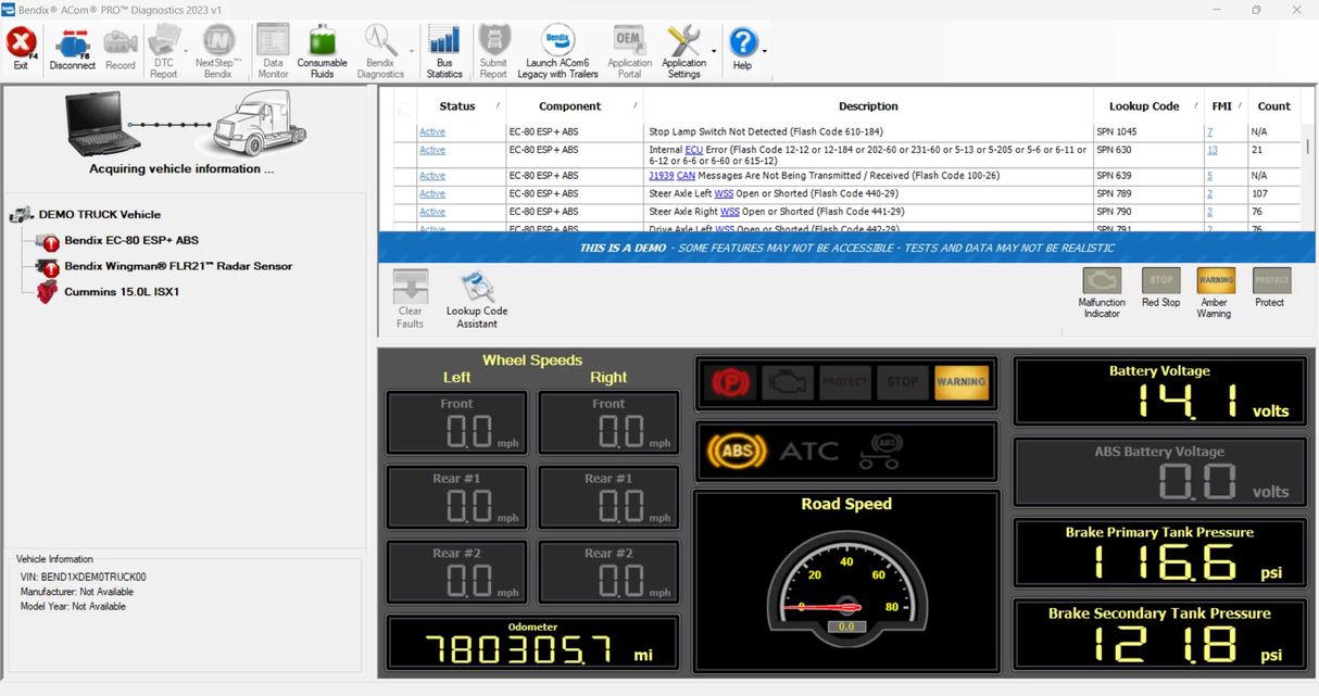 Bendix ACOM 2024v1 + Meritor Wabco 14.5 + ZF Meritor TransSoft 2.1 + Haldex Diag 6.22 + Haldex Trailer