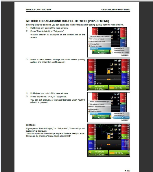 KOMATSU CSS 2018 FULL SET MANUAL