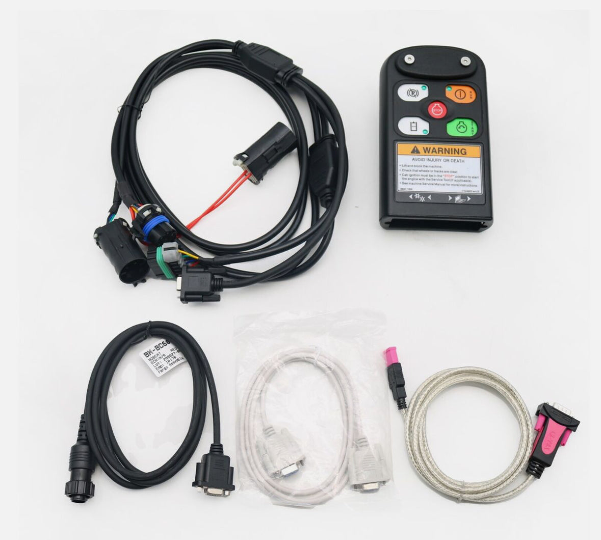 Bobcat RST Remote Start Tool and interface cables