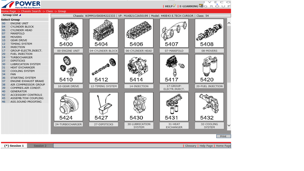 IVECO POWER TRUCKS & BUS Q1.2023 EPC SPARE PARTS CATALOG DVD