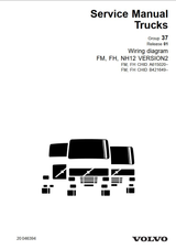 Volvo Truck FM FH NH12 Wiring Diagram