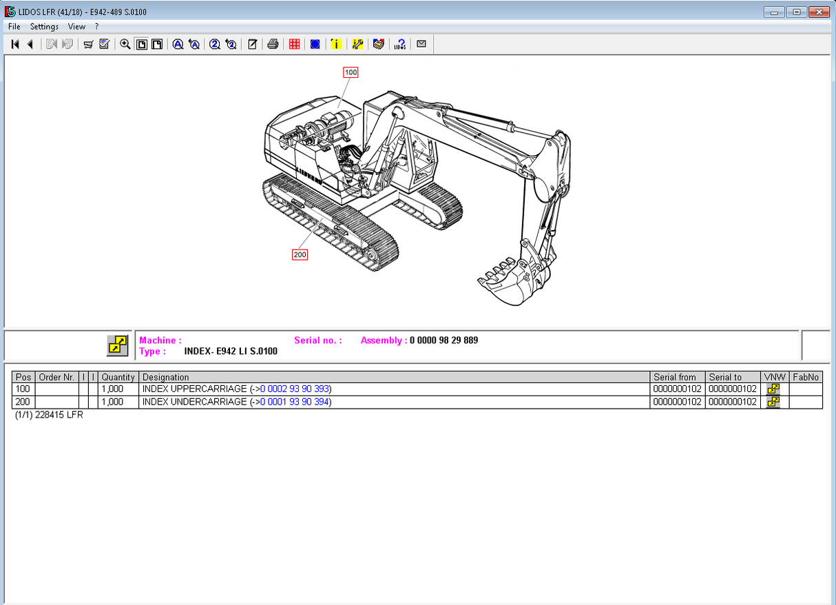 Liebherr Lidos Offline ( Parts, Operation and Service Manuals ) 12.2021 + Webservice