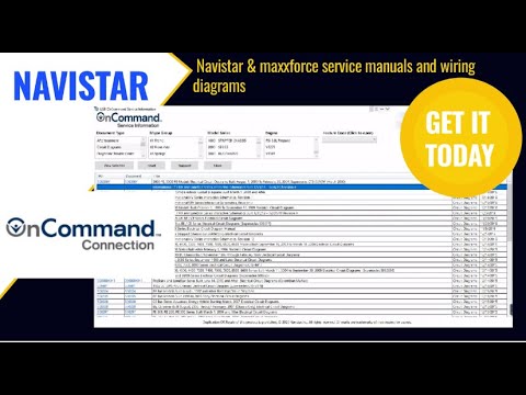 Navistar Oncommand 2020 – Diag Manuals