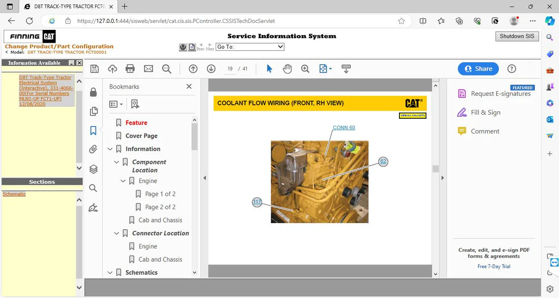 CATERPILLAR SIS 10.2021 + CBT + SERVICE REPORT