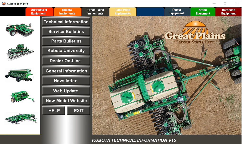 Kubota & Krone Agricultural Machinery Technical Information (Workshop Manual, Parts Manual, Service Information)