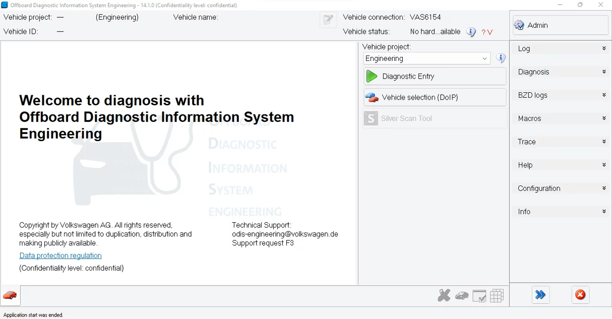 OFFBOARD DIAGNOSTIC INFORMATION SYSTEM ENGINEERING 14.1.0