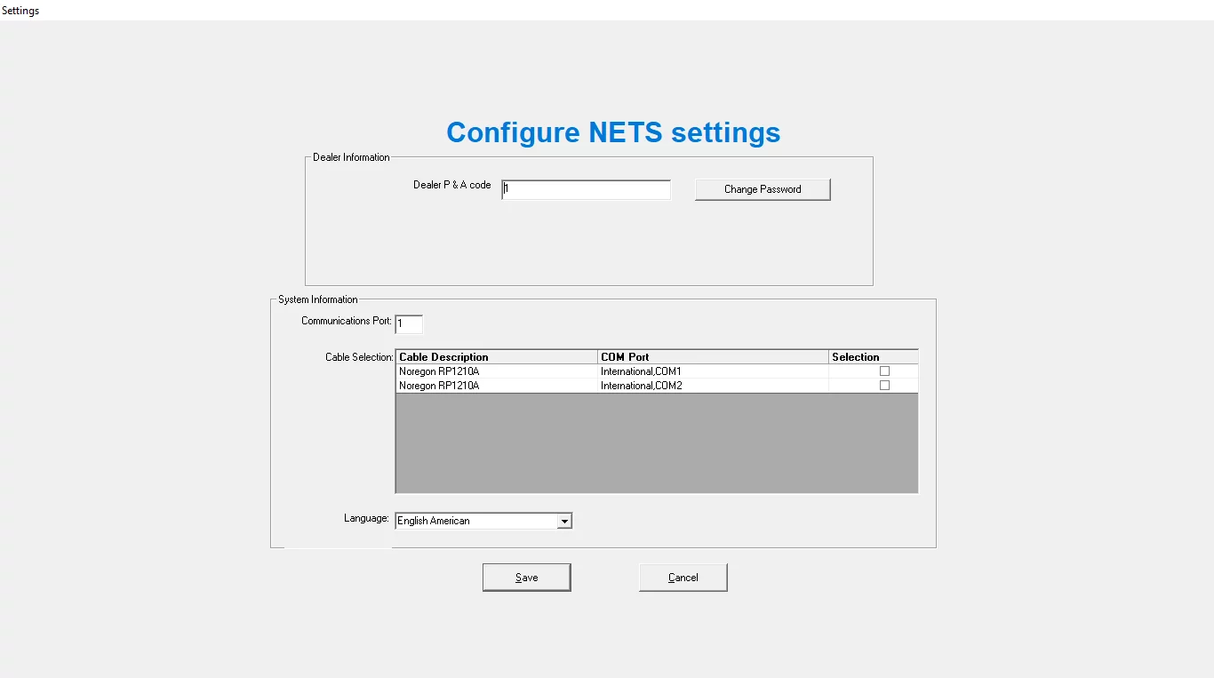 FORD NETS – 5.3.2004