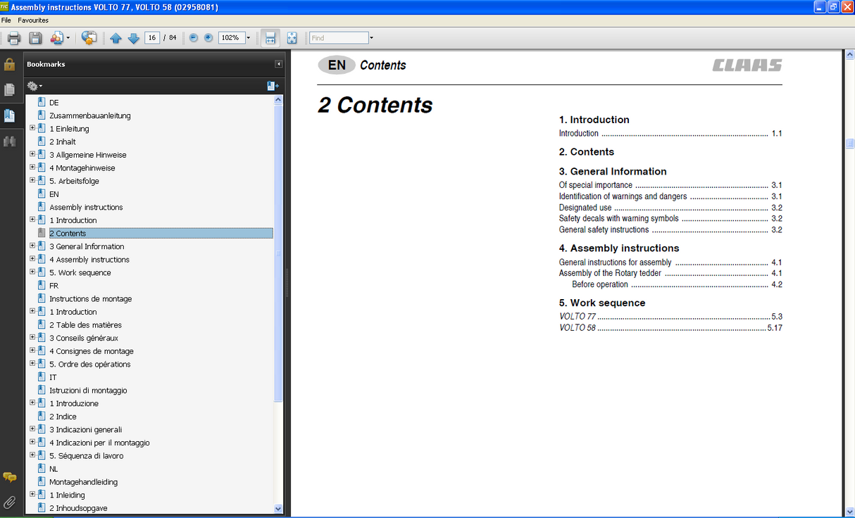 CLAAS Web Tic Software 