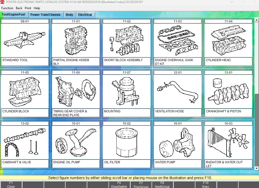 TOYOTA & LEXUS EPC 09.2023 ALL REGIONS SPARE PARTS CATALOG