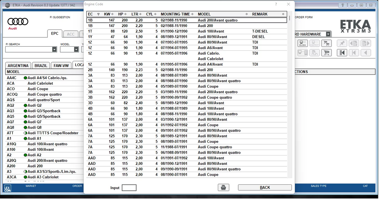 ETKA AUDI 8.3.0.12 [2021.02]