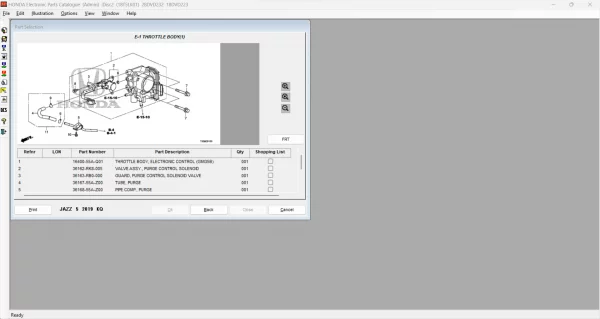 HONDA ELECTRONIC PARTS CATALOGUE 4.0 [2023]