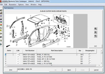 Honda EPC General Region 07/2014