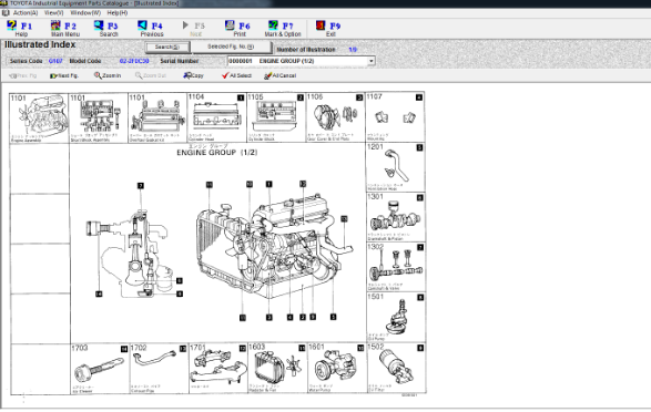 Toyota Industrial Equipment EPC 10.2018 v2.16