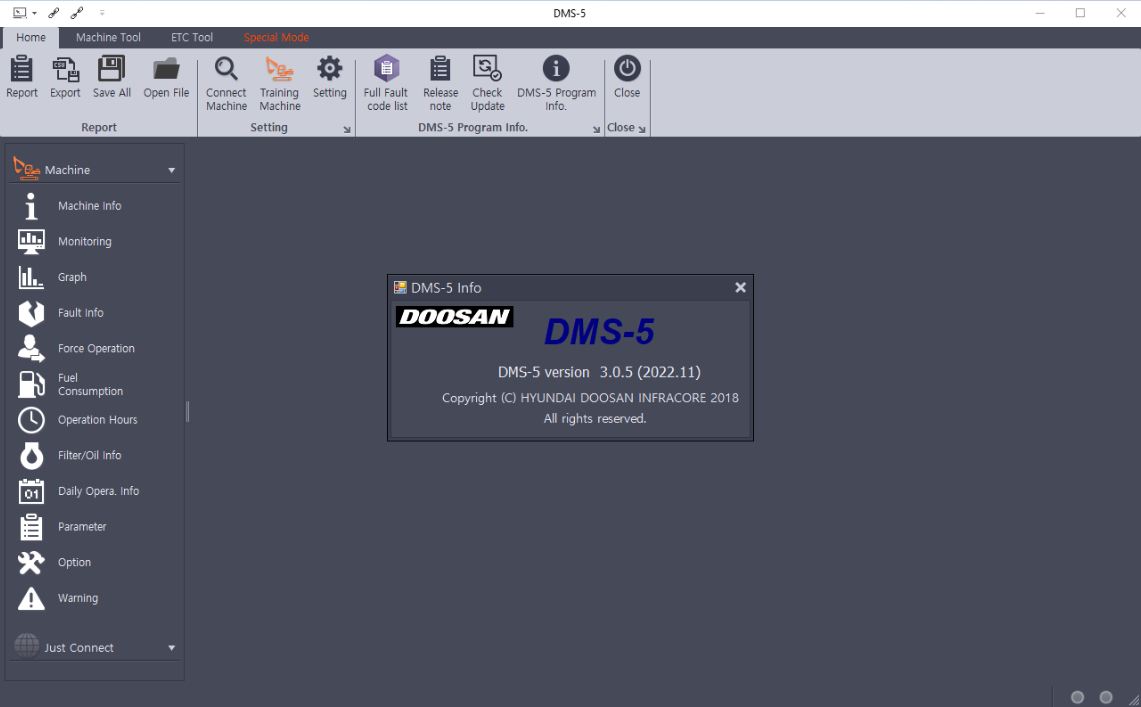 DOOSAN DMS-5 v.3.0.5 2022.11