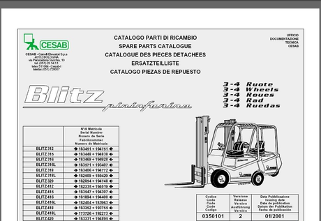 CESAB Electronic Catalog