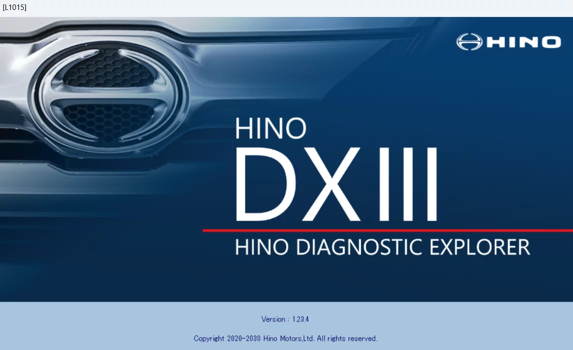 HINO DIAGNOSTIC EXPLORER 3 1.23.4 [2023.04]