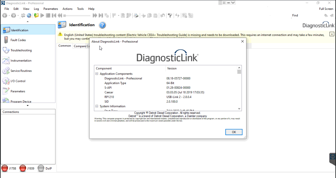 Detroit Diesel Diagnostic Link 8.20 + Troubleshooting 06.2024 + Detroit Diesel Reprogramming System + MBE Reprog + Calibration Tool + Backdoor Password + DDEC Reports + DDDL 6.51