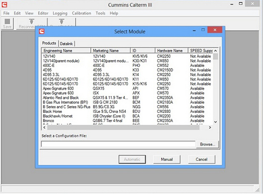 CUMMINS CALTERM III PRO 3.81 + METAFILES 2015