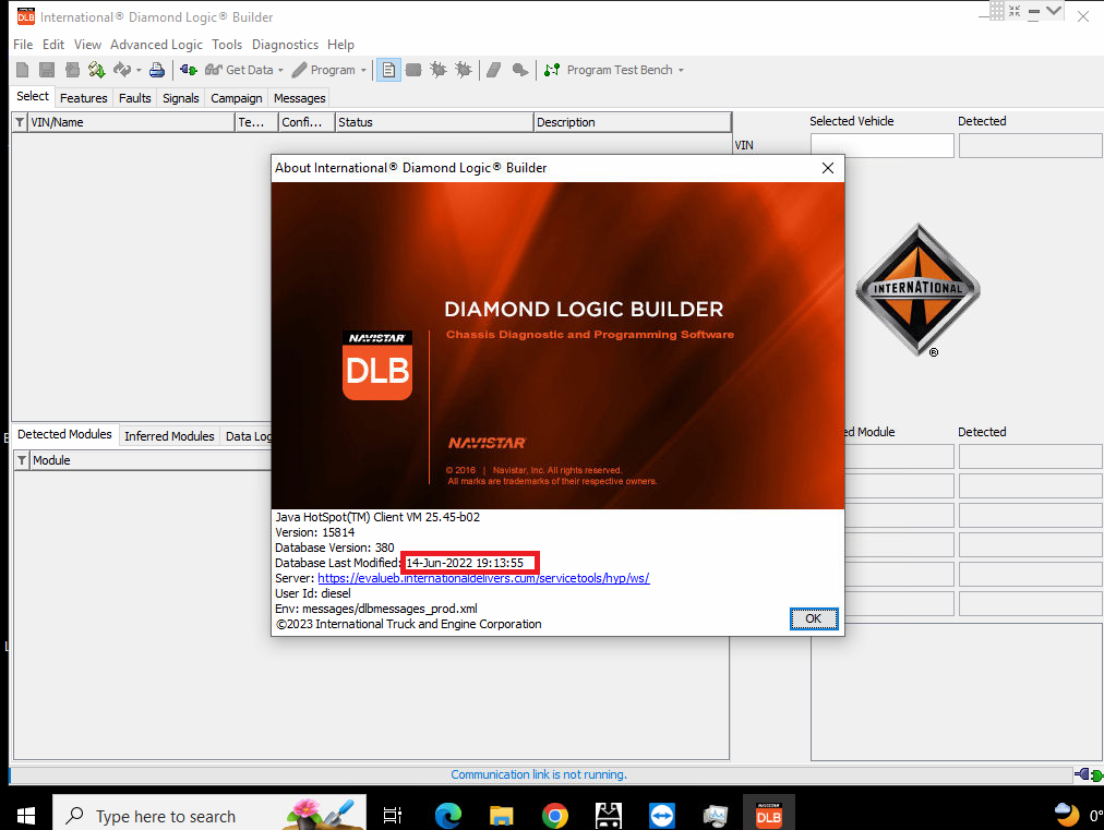 Navistar Engine Diagnostics + International Diamond Logic Builder 06.2022 + Servicemaxx Pro J1939 + J1708